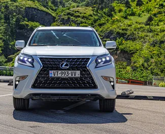 Frontansicht eines Mietwagens Lexus GX460 in Tiflis, Georgien ✓ Auto Nr.14116. ✓ Automatisch TM ✓ 0 Bewertungen.