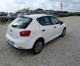 Autovermietung SEAT Ibiza Nr.11307 Schaltgetriebe in Tirana, ausgestattet mit einem 1,2L Motor ➤ Von Oltjon in Albanien.