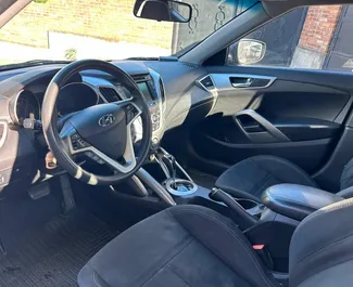 Vermietung Hyundai Veloster. Komfort Fahrzeug zur Miete in Georgien ✓ Kaution Keine Kaution ✓ Versicherungsoptionen KFZ-HV, VKV Plus, VKV Komplett, Diebstahlschutz, Keine Kaution.