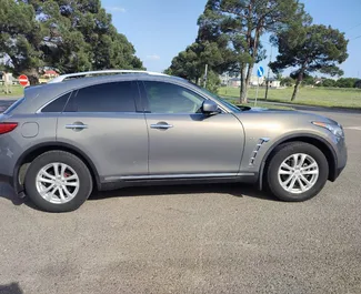 Mietwagen Infiniti QX70 2019 in Georgien, mit Benzin-Kraftstoff und 368 PS ➤ Ab 110 GEL pro Tag.