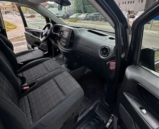 Vermietung Mercedes-Benz Vito Tourer Pro. Komfort, Premium, Minivan Fahrzeug zur Miete in Montenegro ✓ Kaution Einzahlung von 400 EUR ✓ Versicherungsoptionen KFZ-HV, TKV, VKV Plus, Diebstahlschutz, Ausland.