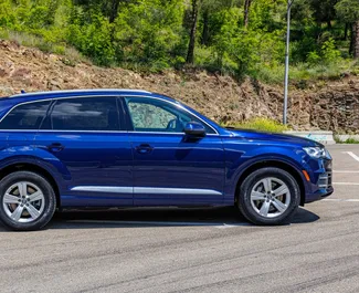 Mietwagen Audi Q7 2019 in Georgien, mit Benzin-Kraftstoff und 333 PS ➤ Ab 160 GEL pro Tag.