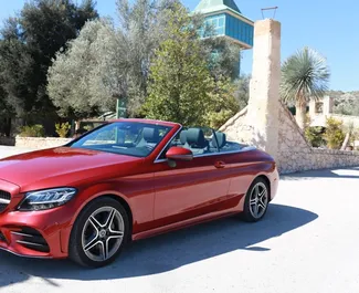 Vermietung Mercedes-Benz C200 Cabrio. Komfort, Premium, Cabrio Fahrzeug zur Miete in Spanien ✓ Kaution Einzahlung von 1500 EUR ✓ Versicherungsoptionen KFZ-HV.