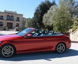 Mietwagen Mercedes-Benz C200 Cabrio 2020 in Spanien, mit Benzin-Kraftstoff und  PS ➤ Ab 130 EUR pro Tag.