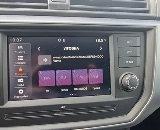 Frontansicht eines Mietwagens SEAT Ibiza in Burgas, Bulgarien ✓ Auto Nr.1647. ✓ Automatisch TM ✓ 0 Bewertungen.