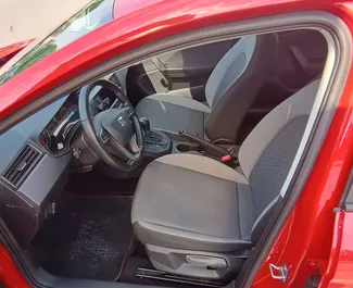 Vermietung SEAT Ibiza. Wirtschaft, Komfort Fahrzeug zur Miete in Bulgarien ✓ Kaution Einzahlung von 100 EUR ✓ Versicherungsoptionen KFZ-HV, TKV, VKV Plus, VKV Komplett, Diebstahlschutz, Ausland, Junge, Keine Kaution.