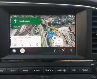 Benzin 2,0L Motor von Hyundai Elantra 2017 zur Miete in Tiflis.