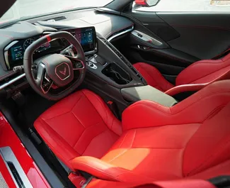 Vermietung Chevrolet Corvette. Premium, Luxus, Cabrio Fahrzeug zur Miete in VAE ✓ Kaution Keine Kaution ✓ Versicherungsoptionen KFZ-HV.