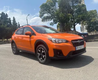 Vermietung Subaru Crosstrek. Komfort, SUV, Crossover Fahrzeug zur Miete in Georgien ✓ Kaution Keine Kaution ✓ Versicherungsoptionen KFZ-HV, VKV Plus, VKV Komplett, Insassen, Diebstahlschutz, Keine Kaution.