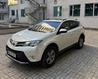 Frontansicht eines Mietwagens Toyota Rav4 in Tiflis, Georgien ✓ Auto Nr.14565. ✓ Automatisch TM ✓ 0 Bewertungen.