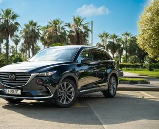 Vermietung Mazda CX-9. Komfort, Premium, Crossover Fahrzeug zur Miete in Georgien ✓ Kaution Einzahlung von 100 GEL ✓ Versicherungsoptionen KFZ-HV.
