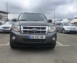 Frontansicht eines Mietwagens Ford Escape in Tiflis, Georgien ✓ Auto Nr.14526. ✓ Automatisch TM ✓ 0 Bewertungen.