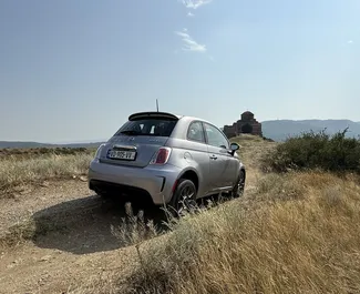 Vermietung Fiat 500. Wirtschaft, Komfort Fahrzeug zur Miete in Georgien ✓ Kaution Einzahlung von 270 GEL ✓ Versicherungsoptionen KFZ-HV, TKV, VKV Plus.