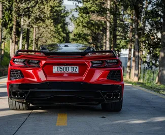 Mietwagen Chevrolet Corvette 2021 in Georgien, mit Benzin-Kraftstoff und 495 PS ➤ Ab 900 GEL pro Tag.