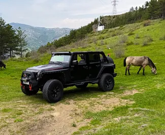 Mietwagen Jeep Wrangler Rubicon 2016 in Georgien, mit Benzin-Kraftstoff und 284 PS ➤ Ab 283 GEL pro Tag.