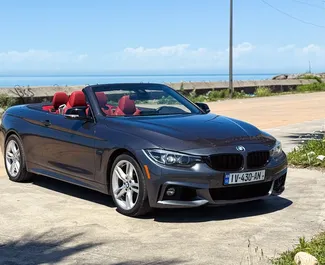Frontansicht eines Mietwagens BMW 430i Cabrio in Tiflis, Georgien ✓ Auto Nr.14536. ✓ Automatisch TM ✓ 0 Bewertungen.