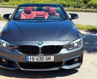 Autovermietung BMW 430i Cabrio Nr.14536 Automatisch in Tiflis, ausgestattet mit einem 2,0L Motor ➤ Von Mariia in Georgien.
