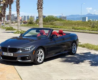 Vermietung BMW 430i Cabrio. Premium, Luxus, Cabrio Fahrzeug zur Miete in Georgien ✓ Kaution Keine Kaution ✓ Versicherungsoptionen KFZ-HV, TKV, VKV Plus, VKV Komplett, Insassen.