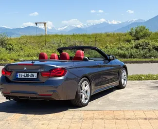 Mietwagen BMW 430i Cabrio 2019 in Georgien, mit Benzin-Kraftstoff und 252 PS ➤ Ab 256 GEL pro Tag.