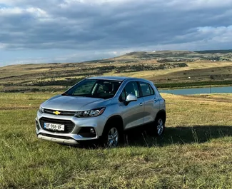 Frontansicht eines Mietwagens Chevrolet Trax in Tiflis, Georgien ✓ Auto Nr.14543. ✓ Automatisch TM ✓ 0 Bewertungen.