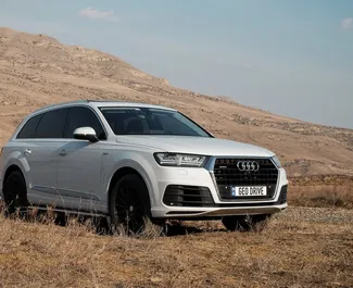 Mietwagen Audi Q7 2018 in Georgien, mit Benzin-Kraftstoff und 252 PS ➤ Ab 202 GEL pro Tag.