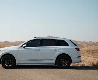 Benzin 2,0L Motor von Audi Q7 2018 zur Miete in Tiflis.