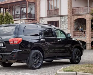 Toyota Sequoia I 2019 zur Miete verfügbar in Tiflis, mit Kilometerbegrenzung 200 km/Tag.