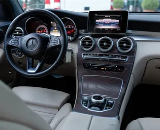 Mietwagen Mercedes-Benz GLC-Class 2018 in Georgien, mit Benzin-Kraftstoff und 240 PS ➤ Ab 240 GEL pro Tag.
