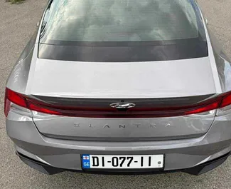 Hyundai Elantra 2023 zur Miete verfügbar in Tiflis, mit Kilometerbegrenzung unbegrenzte.