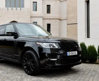 Vermietung Land Rover Range Rover. Premium, Luxus, SUV Fahrzeug zur Miete in Georgien ✓ Kaution Einzahlung von 600 GEL ✓ Versicherungsoptionen KFZ-HV, TKV.