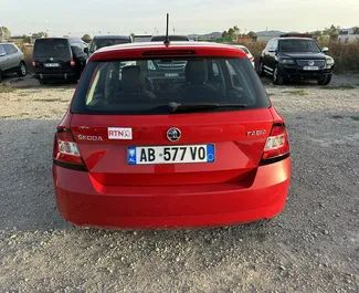 Vermietung Skoda Fabia. Wirtschaft Fahrzeug zur Miete in Albanien ✓ Kaution Einzahlung von 200 EUR ✓ Versicherungsoptionen KFZ-HV, TKV, VKV Plus, VKV Komplett, Diebstahlschutz, Ausland.