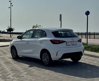 Autovermietung MG 3 Nr.10811 Automatisch in Dubai, ausgestattet mit einem 1,5L Motor ➤ Von Andry in VAE.