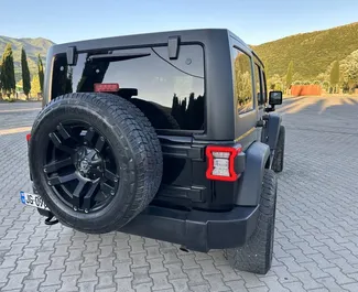 Jeep Wrangler 2021 zur Miete verfügbar in Tiflis, mit Kilometerbegrenzung 200 km/Tag.
