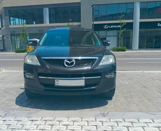Frontansicht eines Mietwagens Mazda CX-9 in Baku, Aserbaidschan ✓ Auto Nr.14678. ✓ Automatisch TM ✓ 0 Bewertungen.