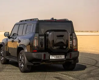 Vermietung Jetour T2. Premium, SUV Fahrzeug zur Miete in VAE ✓ Kaution Einzahlung von 2000 AED ✓ Versicherungsoptionen KFZ-HV, TKV.