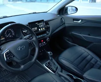 Mietwagen Hyundai Accent 2021 in Kasachstan, mit Benzin-Kraftstoff und 130 PS ➤ Ab 20000 KZT pro Tag.