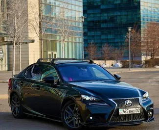 Mietwagen Lexus IS250 2014 in Kasachstan, mit Benzin-Kraftstoff und 225 PS ➤ Ab 37000 KZT pro Tag.