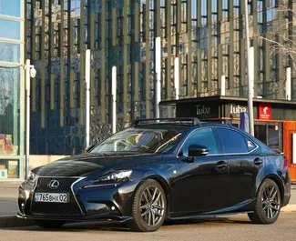 Frontansicht eines Mietwagens Lexus IS250 in Almaty, Kasachstan ✓ Auto Nr.14739. ✓ Automatisch TM ✓ 0 Bewertungen.