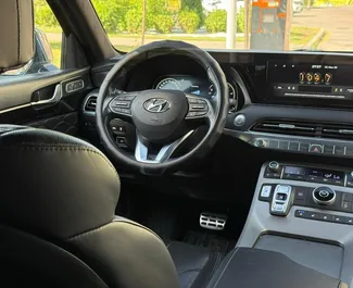 Benzin 3,8L Motor von Hyundai Palisade 2021 zur Miete in Almaty.
