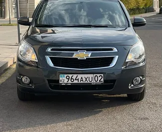 Mietwagen Chevrolet Cobalt 2023 in Kasachstan, mit Benzin-Kraftstoff und 110 PS ➤ Ab 16000 KZT pro Tag.