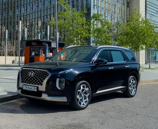 Benzin 3,8L Motor von Hyundai Palisade 2022 zur Miete in Almaty.