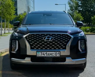 Mietwagen Hyundai Palisade 2022 in Kasachstan, mit Benzin-Kraftstoff und 279 PS ➤ Ab 69000 KZT pro Tag.