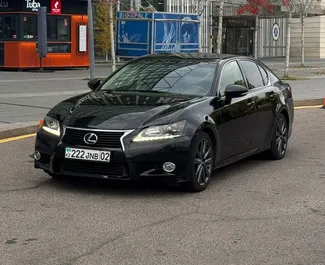 Frontansicht eines Mietwagens Lexus GS350 in Almaty, Kasachstan ✓ Auto Nr.14744. ✓ Automatisch TM ✓ 0 Bewertungen.