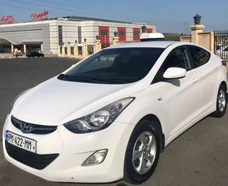 Frontansicht eines Mietwagens Hyundai Elantra in Tiflis, Georgien ✓ Auto Nr.14794. ✓ Automatisch TM ✓ 0 Bewertungen.
