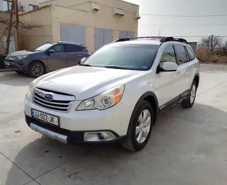 Frontansicht eines Mietwagens Subaru Forester in Tiflis, Georgien ✓ Auto Nr.14795. ✓ Automatisch TM ✓ 0 Bewertungen.