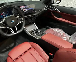 Autovermietung BMW 420i Cabrio Nr.5982 Automatisch in Dubai, ausgestattet mit einem 2,5L Motor ➤ Von Abbas in VAE.