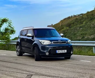 Frontansicht eines Mietwagens Kia Soul in Tiflis, Georgien ✓ Auto Nr.7396. ✓ Automatisch TM ✓ 1 Bewertungen.