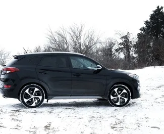 Vermietung Hyundai Tucson. Wirtschaft, Komfort, SUV, Crossover Fahrzeug zur Miete in Georgien ✓ Kaution Keine Kaution ✓ Versicherungsoptionen KFZ-HV, TKV, VKV Plus, VKV Komplett, Insassen, Diebstahlschutz.
