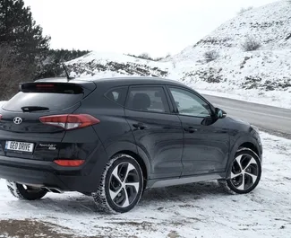Benzin 1,6L Motor von Hyundai Tucson 2017 zur Miete in Tiflis.