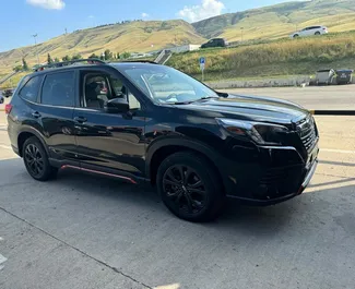 Subaru Forester 2023 zur Miete verfügbar in Tiflis, mit Kilometerbegrenzung unbegrenzte.